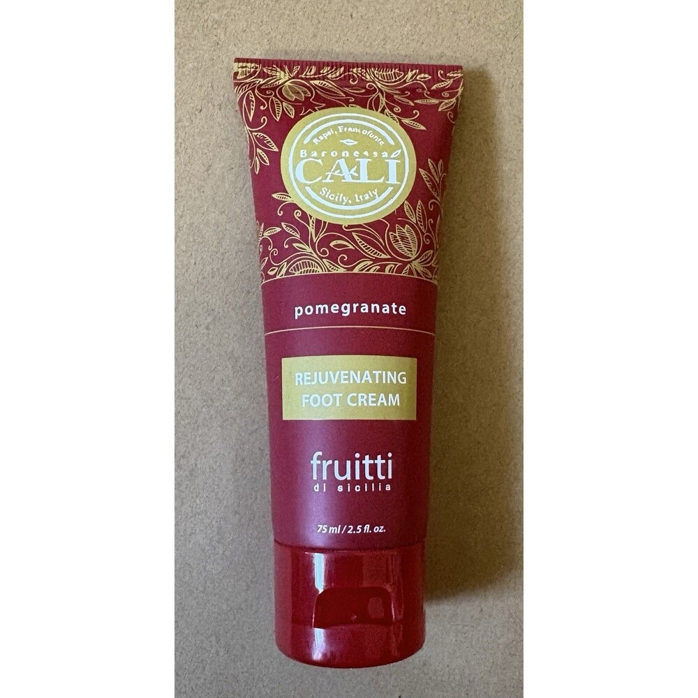 Baronessa Cali Fruitti di Sicilia Pomegranate Rejuvenating Foot Cream 75ml